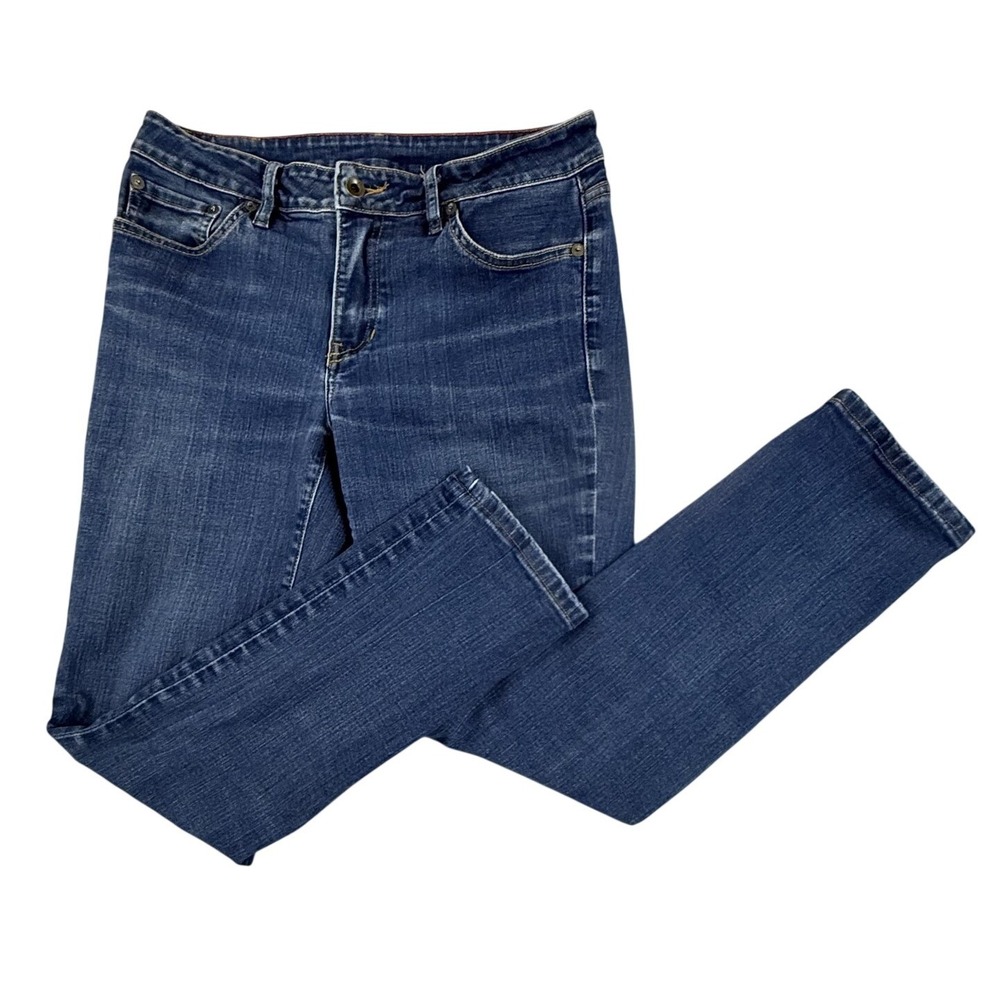 Raleigh Denim Jeans Women 29 Blue Surry Straight‎ Leg Stretch Sustainable Signed